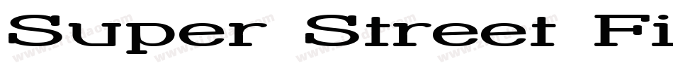 Super Street Fighter Hyper Fonting字体转换